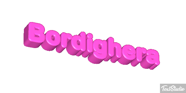 Bordighera Текстовый эффект