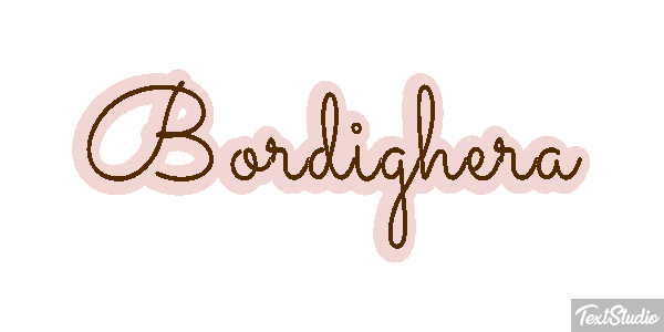 Bordighera Текстовый эффект