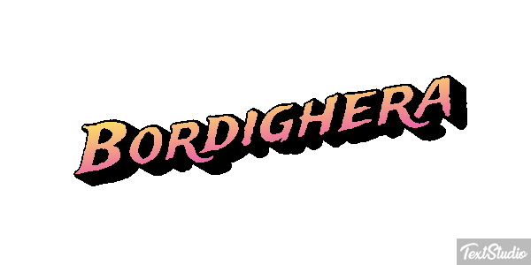 Bordighera Текстовый эффект