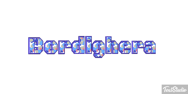 Bordighera Текстовый эффект