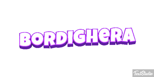 Bordighera Текстовый эффект