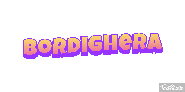 Bordighera Текстовый эффект