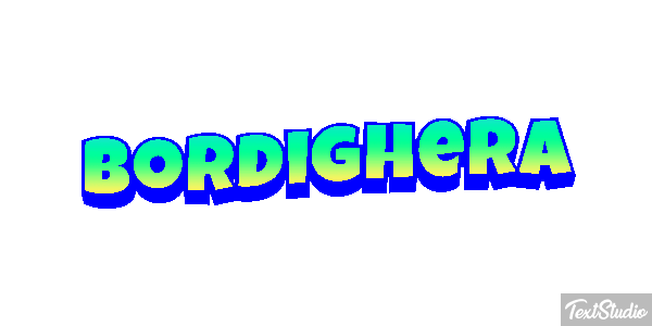 Bordighera Текстовый эффект