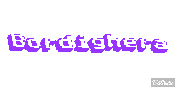 Bordighera Текстовый эффект