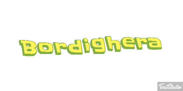 Bordighera Текстовый эффект