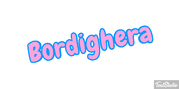 Bordighera Текстовый эффект