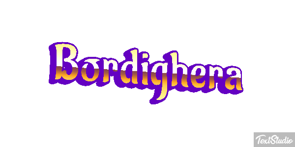 Bordighera Текстовый эффект