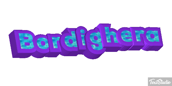 Bordighera Текстовый эффект