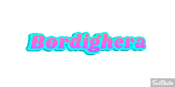 Bordighera Текстовый эффект