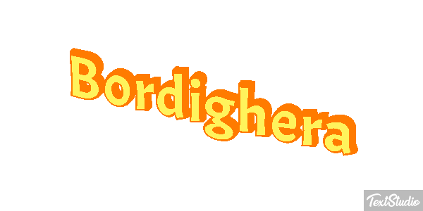 Bordighera Текстовый эффект