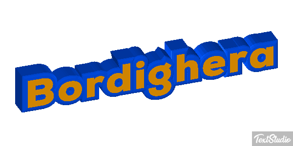 Bordighera Текстовый эффект