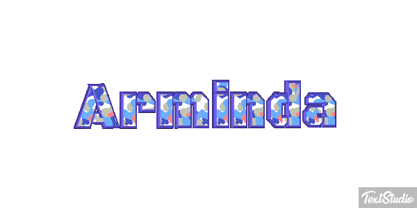 Arminda Text effect