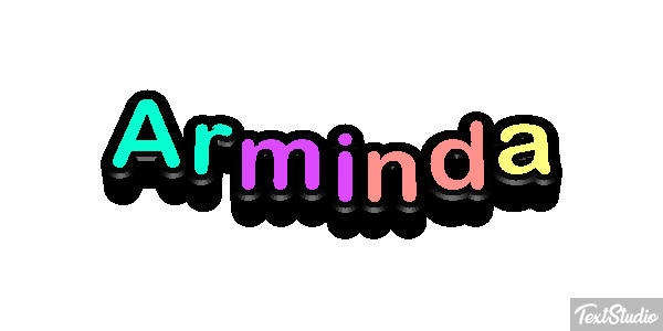 Arminda Text effect
