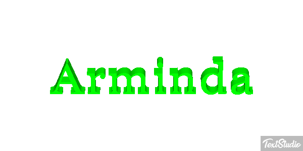 Arminda Text effect