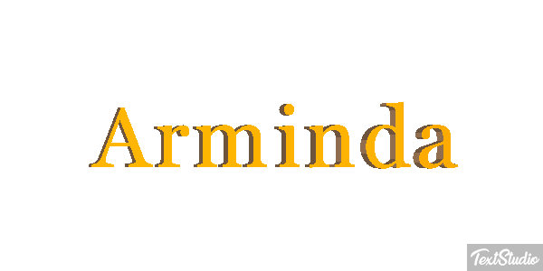 Arminda Text effect