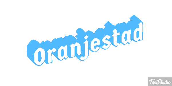 Oranjestad Efekt tekstowy