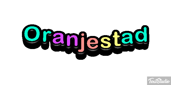 Oranjestad Efekt tekstowy