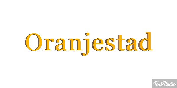 Oranjestad Efekt tekstowy