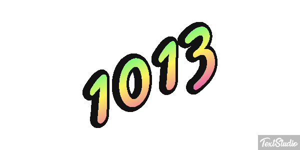 1013 Effetto testo