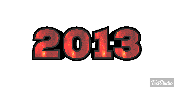 2013 Text effect