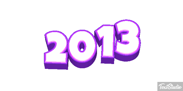 2013 Text effect