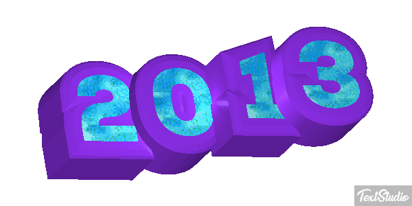 2013 Text effect