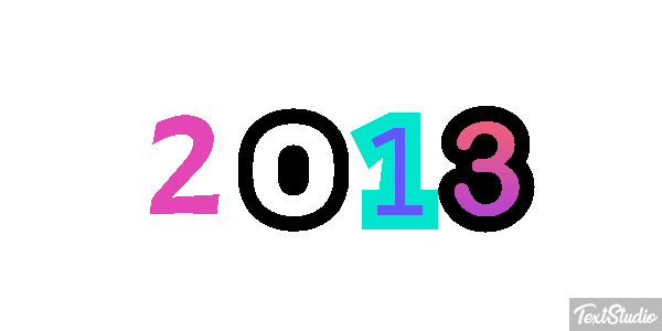 2013 Text effect