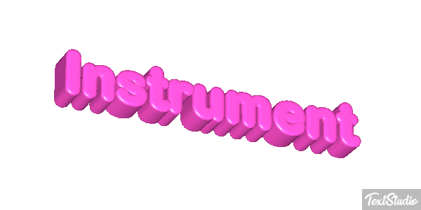 Instrument Word Animated GIF Logo Designs
