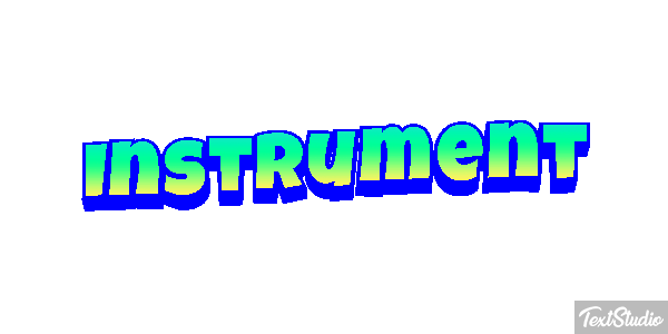Instrument Text effect