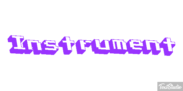 Instrument Text effect
