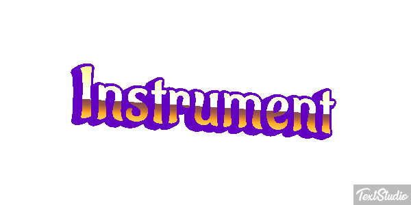 Instrument Text effect