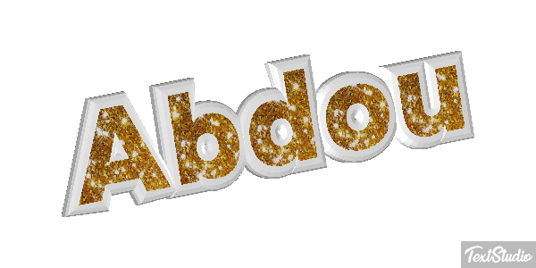 Abdou Text effect