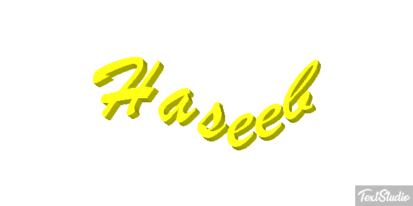 Haseeb Text effect