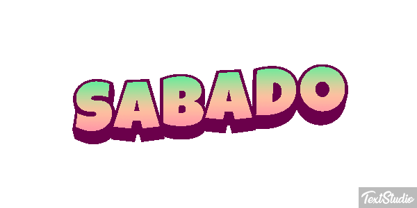 Sábado テキスト効果