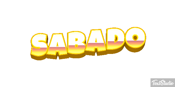 Sábado テキスト効果