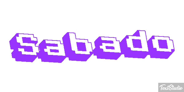 Sábado テキスト効果