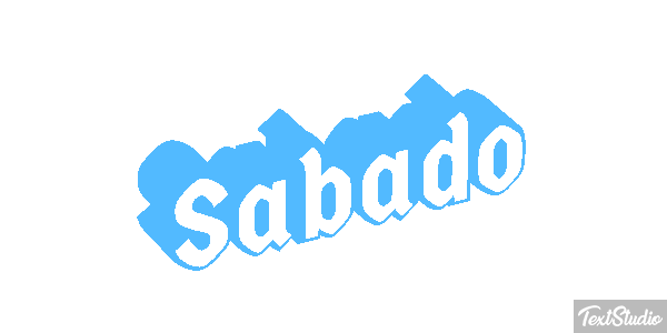 Sábado テキスト効果