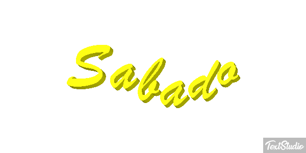 Sábado テキスト効果