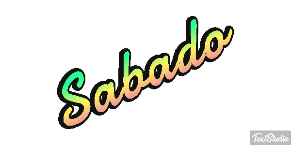 Sábado テキスト効果