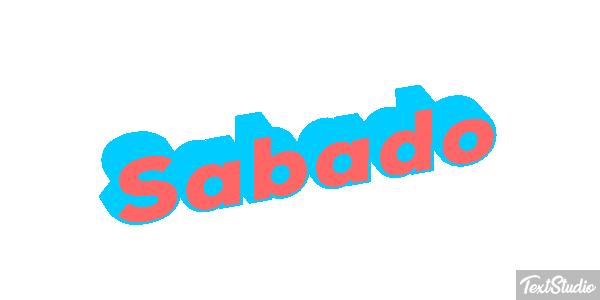 Sábado テキスト効果