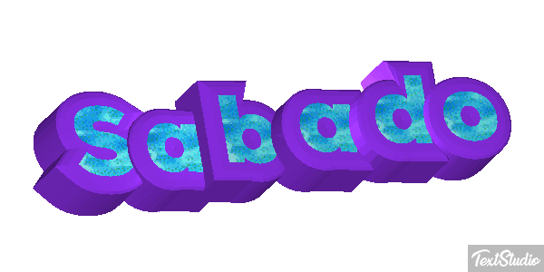 Sábado テキスト効果