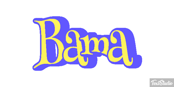 Bama Текстовый эффект