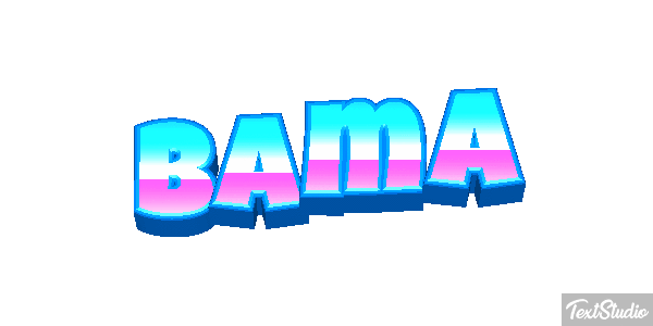 Bama Текстовый эффект