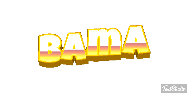 Bama Текстовый эффект