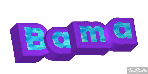 Bama Текстовый эффект