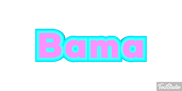 Bama Текстовый эффект