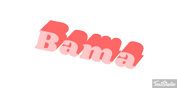 Bama Текстовый эффект