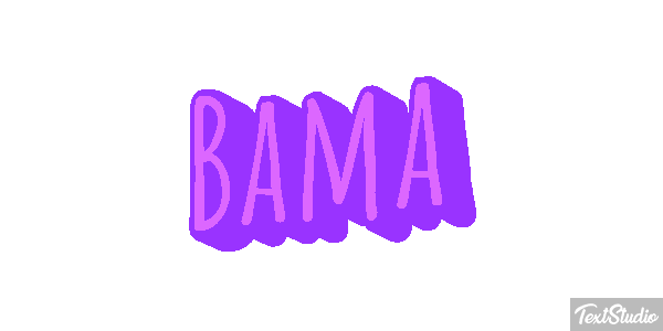 Bama Текстовый эффект