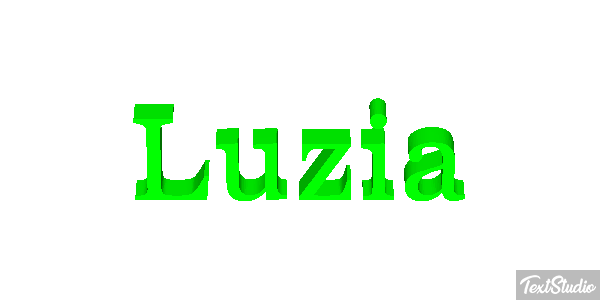 Luzia Efecto de texto