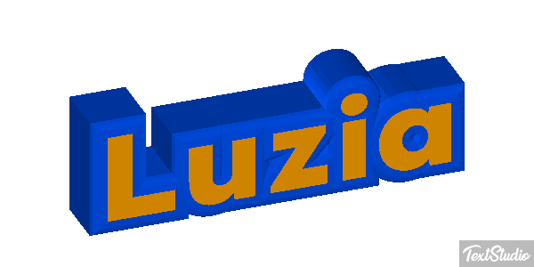 Luzia Efecto de texto